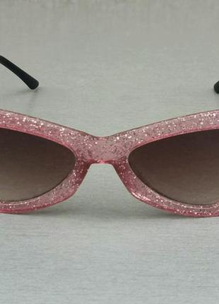 Jimmy choo очки женские солнцезащитные в розовой мраморной оправе с градиентом2 фото