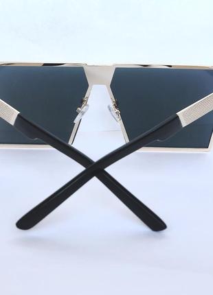 Солнцезащитные очки маска зеркальные2 фото
