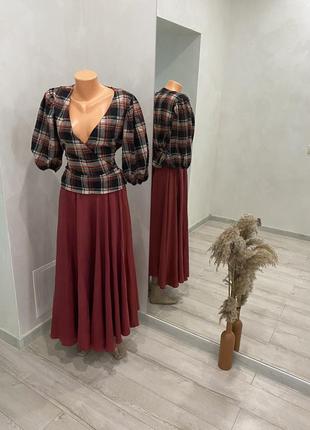 H&amp;m /блуза рубашка в клетку / красивая блузка /