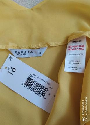 Базовый летний топ майка на бретелях от papaya matalan9 фото