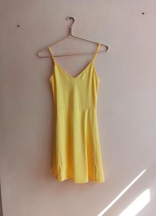 Чудове жовта сукня сукня сарафан жовтий літній літнє плаття