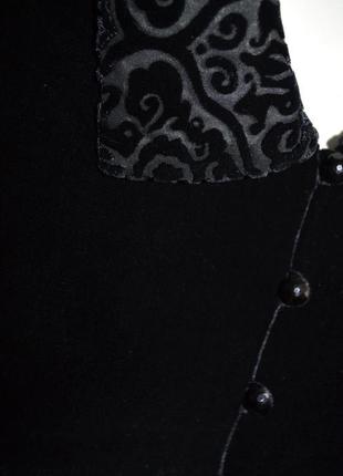 M&s vintage silk блуза велюр8 фото