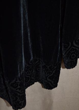 M&s vintage silk блуза велюр2 фото