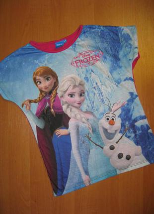 Футболка "disney" размер 9-10 лет. рост 140 см.