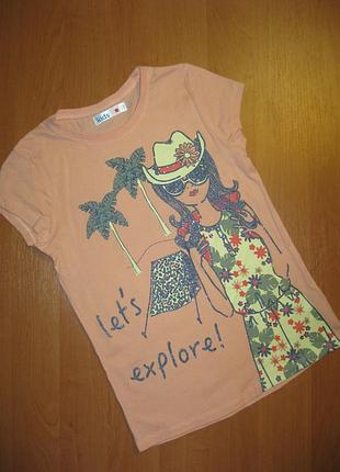 Футболка "m&co" розмір 9-10 років. зростання 140 див.