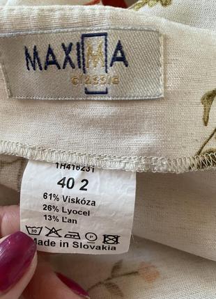 Maxima 👌юбка міді в составі є лен))юбка миди фасон «русалка»юбка подойдёт на все сезоны5 фото