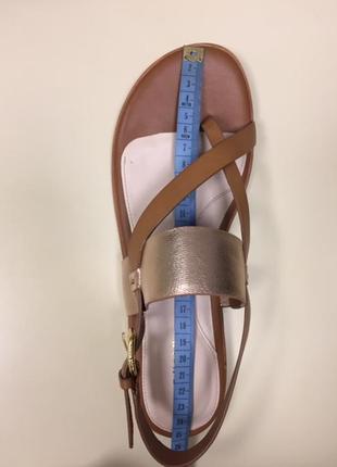 Женские сандалии cole haan, кожа, оригинал, новые, размер 37.6 фото