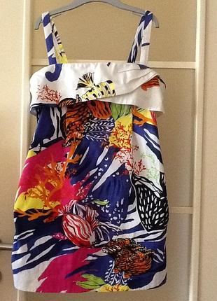 Дизайнерское летнее платье