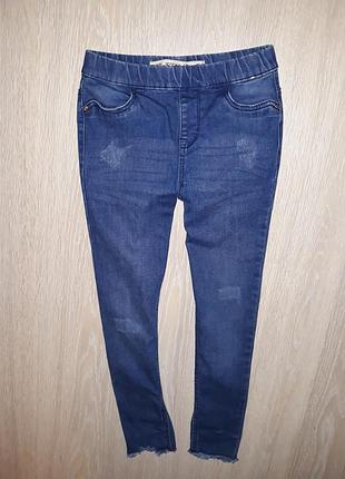 Джинсы джеггинсы denim co на 9-10 лет