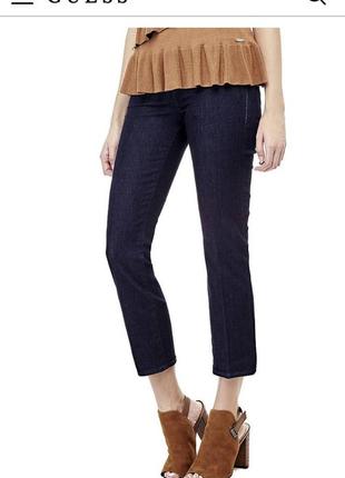Джинсовые кюлоты гуess🔻 новые оригинал джинсы клеш широкие джинсы, бриджи шорты футболка7 фото