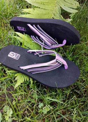 У єтнамки шльопанці шльопки сланци flip flops ✋teva s/n 4196 mush adapto w's (37розм) оригінал