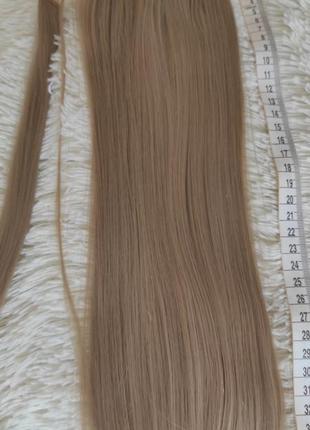 Хвост, оттенок16,искусственные волосы,88см2 фото