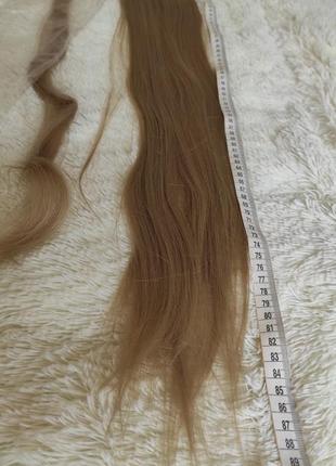 Хвост, оттенок16,искусственные волосы,88см4 фото