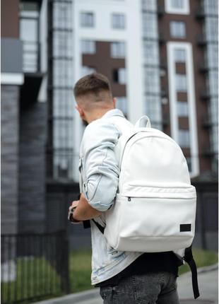 Рюкзак білий унісекс