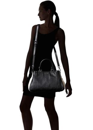 Сумка кожаная calvin klein jackson pebble leather satchel h8jda8zm оригинал