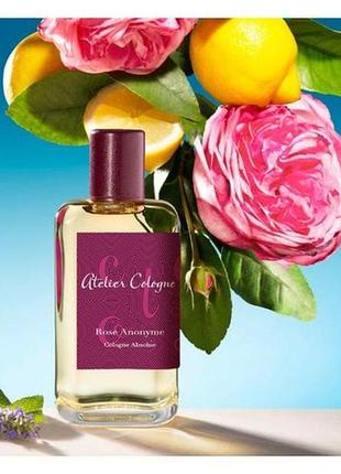 Atelier cologne rose anonyme одеколон! 1 ml, оригінал 100%!! діліться!10 фото