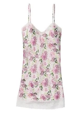 Женская сатиновая ночная рубашка esmara lingerie ночнушка