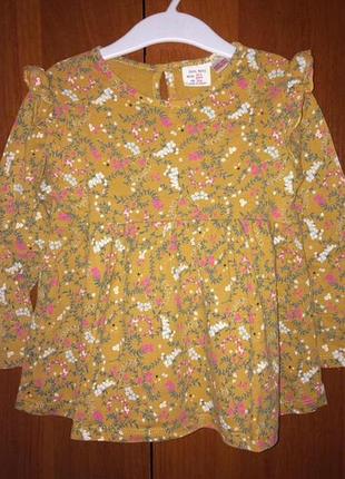 Блуза zara р.98-104
