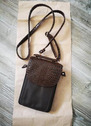 Сумка-гаманець crossbody на ручці, унісекс.