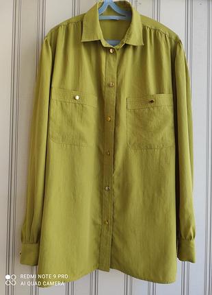 Шикарна брендовий сорочка, блуза в трендовому кольорі