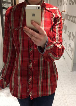 Сорочка в клітку zara