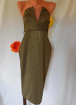 Вечернее платье-футляр от edge (размер 12-14)