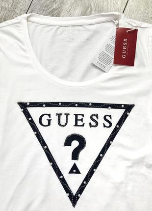 Футболка базовая оригинал guess2 фото