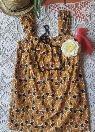 Літній сарафан вільний крій коттон