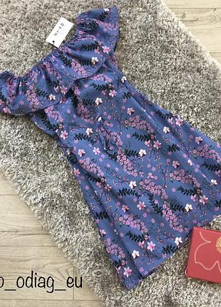 Сукня плаття в квітковий принт