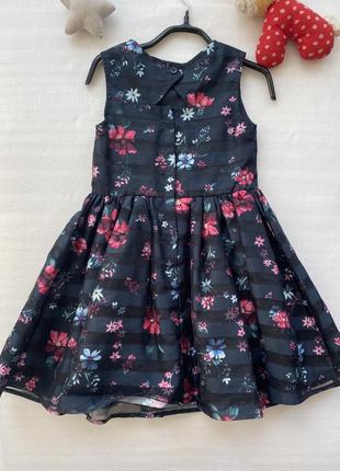 Святкова сукня primark з квітами 98 см (2-3 роки) 2