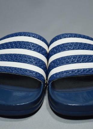 Adidas originals slippers adilette vintage шлепанцы сланцы. винтаж. германия. оригинал. 41 р./26 см.3 фото