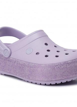 Crocs platfom, цвет лаванда