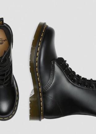 Ботинки dr. martens 1460 w black smooth артикул 11821006