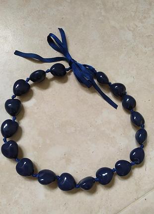 Бусы сердечки , hand made