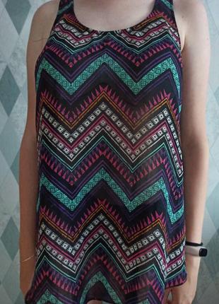 Блуза, туника, топ длинный лёгкий