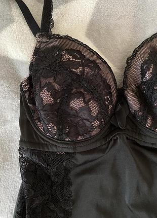 Кружевная майка бельё