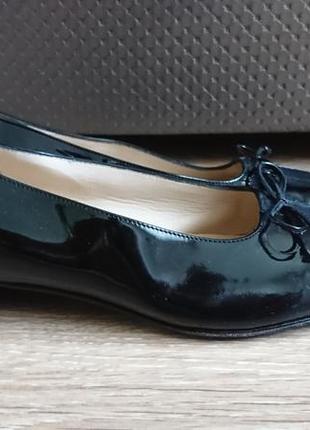 Туфли кожаные salvatore ferragamo оригинал размер 37 - 38 - 24 см2 фото