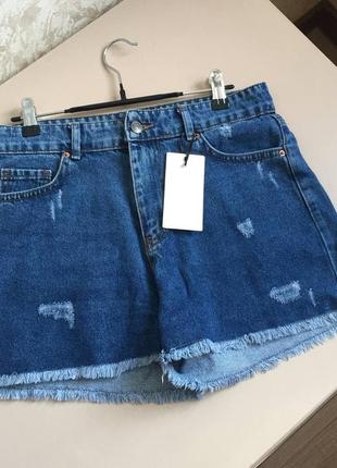 Летние короткие джинсовые шорты/ mom short