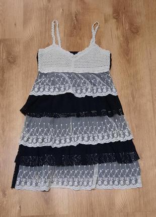 Сарафан с кружевом madonna размер s