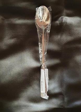 Ложка люблю тебе до місяця і назад, 19 см, срібляста