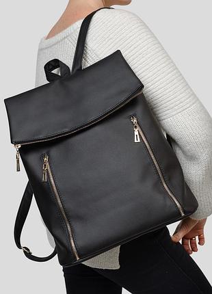 Женский рюкзак rene lzs чёрный
