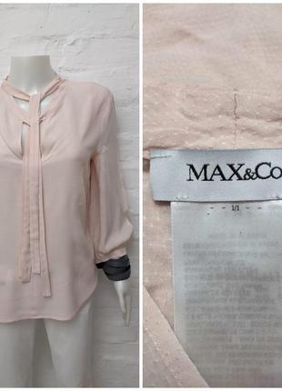 Max&co max mara стильна блузка з віскози