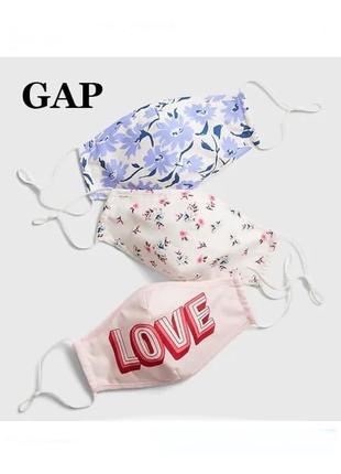 Женская маска хлопковая gap набор 3 шт