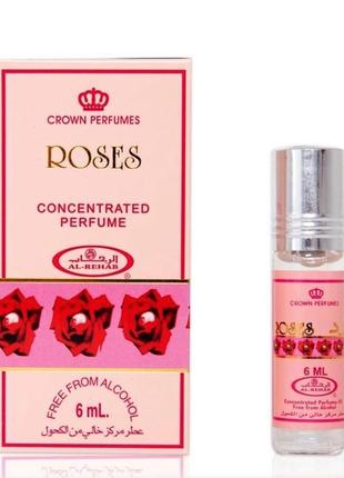 Арабские духи al rehab roses 6 ml