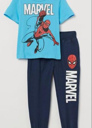 Новий костюм, набір, комплект h&m marvel 1.5-4р