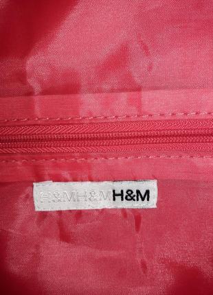 Фірмова рожева сумка-клатч h&m5 фото