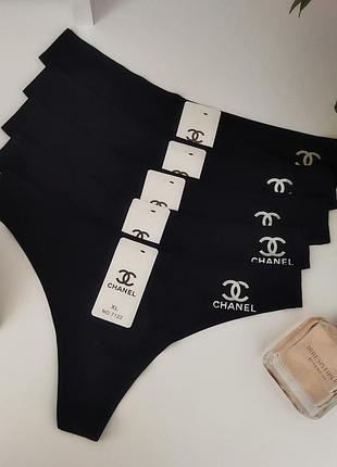 Труси трусики стрінги безшовні фібра.