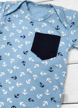 Летний детский комплект для мальчиков
, футболка и шорты, 68 - 86 см2 фото