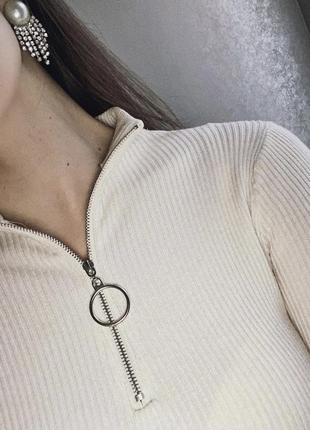 Водолазка со змейкой