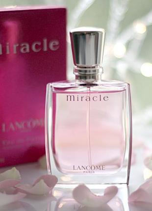 Lancome miracle edp 2000 г винтаж💥оригинал 2 мл распив аромата затест2 фото